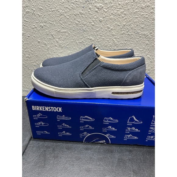 Birkenstock Oswego Textile Suede Midnight Blue 39 EU L8 M6 Women Men